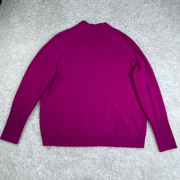 Sundance Zadie Cashmere Sweater Fuchsia Pink - Picture 3 of 8